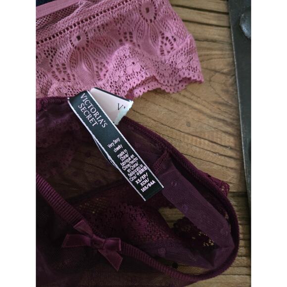 Victoria's Secret Very Sexy Cheeky Hipster Panty Bundle sz xSmall New - Picture 4 of 5
